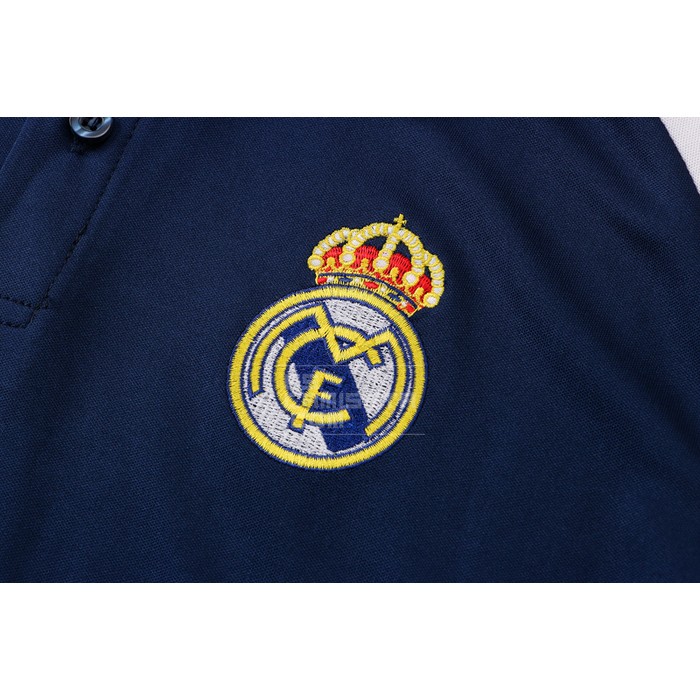 Camiseta Polo del Real Madrid 22-23 Azul - Haga un click en la imagen para cerrar
